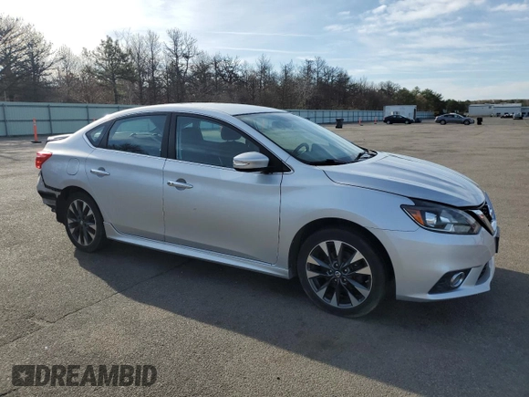 2016 Nissan Sentra SV with VIN 3N1AB7AP9GY258281, listed as a Copart auction lot 52052395 with 80,888 mi miles and Salvage Title. Bid and sale history available at DreamBid. Image 4.