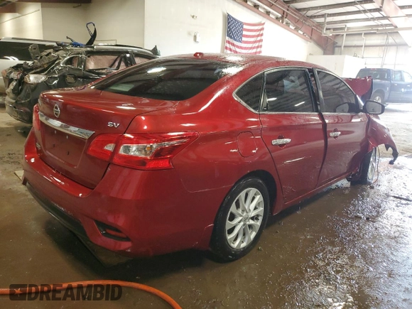 2018 Nissan Sentra S with VIN 3N1AB7AP9JY285388, listed as a Copart auction lot 48660725 with 104,804 mi miles and Clean Title. Bid and sale history available at DreamBid. Image 3.