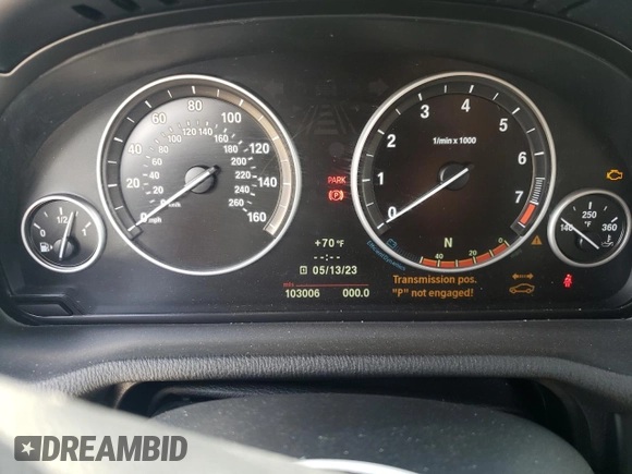 2013 BMW X3 xDrive28i with VIN 5UXWX9C50D0A24548, listed as a Copart auction lot 50700105 with 103,006 mi miles and Clean Title. Bid and sale history available at carsss.com. Image 9.