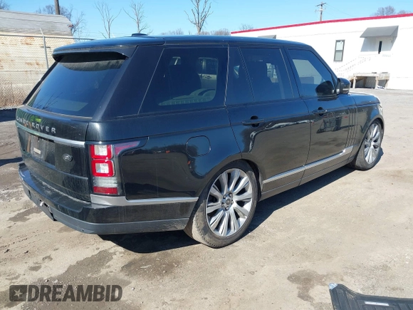 2013 Land Rover Range Rover SC z VIN SALGS2EFXDA102996, wystawiony jako IAAI lot #41860343 z przebiegiem Nie podano mil oraz . Historia ofert i sprzedaży dostępna na DreamBid. Obrazek 4.