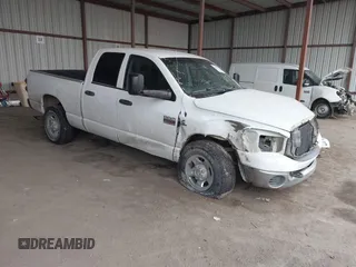 2007 Dodge 2500 SLT with VIN 3D7KR28A97G815123, listed as a IAAI auction lot 41622732 with 247,205 mi miles. Bid and sale history available at carsss.com. Image 1.