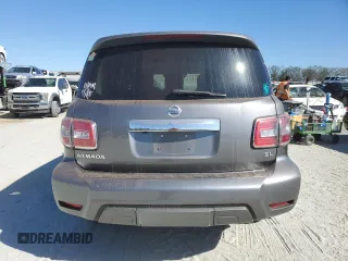 2020 Nissan Armada SV with VIN JN8AY2ND1LX017815, listed as a Copart auction lot 76113454 with 112,407 mi miles and Salvage Title. Bid and sale history available at carsss.com. Image 7.