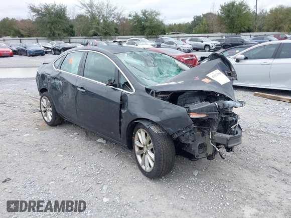 2015 Buick Verano Leather Group with VIN 1G4PS5SK4F4165602, listed as a IAAI auction lot 41523960 with 1 mi miles. Bid and sale history available at carsss.com. Image 1.