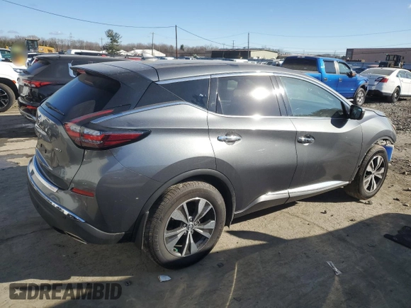 2020 Nissan Murano S with VIN 5N1AZ2AS1LN133195, listed as a Copart auction lot 82898364 with 66,585 mi miles and Salvage Title. Bid and sale history available at DreamBid. Image 3.
