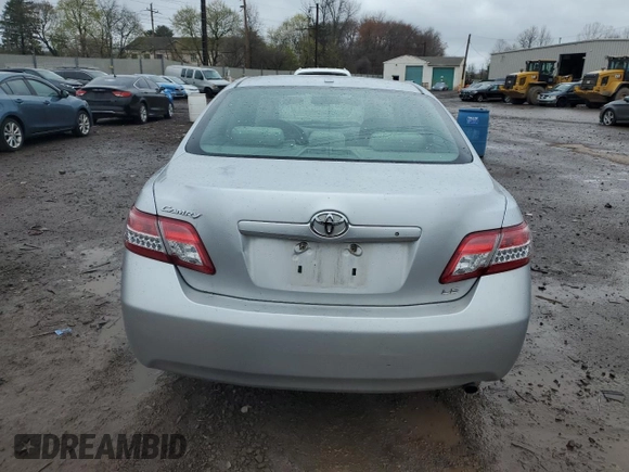 2011 Toyota Camry LE with VIN 4T1BF3EK8BU610710, listed as a Copart auction lot 52512635 with 202,244 mi miles and Salvage Title. Bid and sale history available at DreamBid. Image 6.