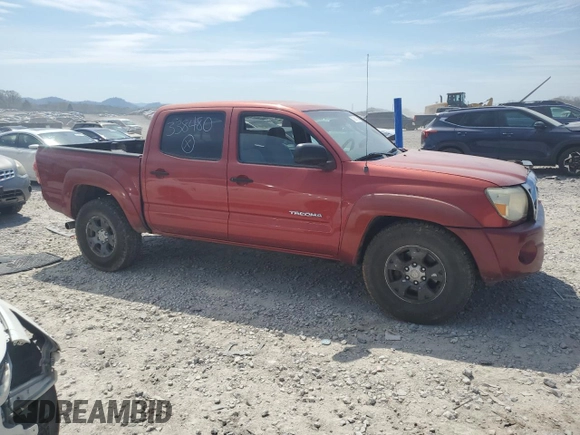 2007 Toyota Tacoma with VIN 5TELU42N27Z338480, listed as a Copart auction lot 51059175 with 133,216 mi miles and Clean Title. Bid and sale history available at DreamBid. Image 4.