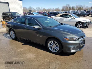 2017 Chevrolet Malibu LT with VIN 1G1ZE5STXHF125621, listed as a Copart auction lot 50383845 with 56,987 mi miles and Salvage Title. Bid and sale history available at DreamBid. Image 4.