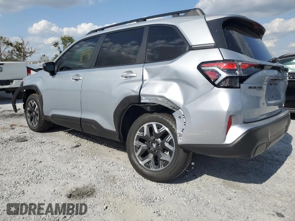 2025 Subaru Forester Premium with VIN JF2SLDDC9SH542604, listed as a Copart auction lot 53816305 with 440 mi miles and Salvage title. Bid and sale history available at DreamBid. Image 2.