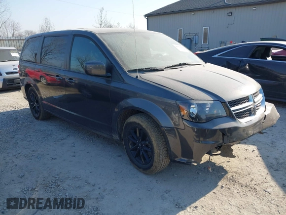 2019 Dodge Grand Caravan SE with VIN 2C4RDGBGXKR727315, listed as a IAAI auction lot 41770222 with 97,561 mi miles and . Bid and sale history available at DreamBid. Image 1.