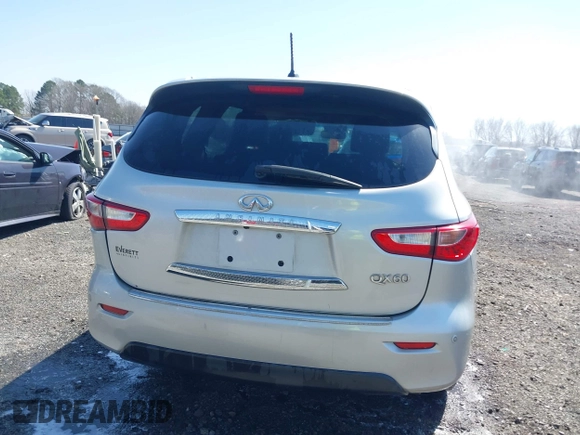 2015 Infiniti QX60 with VIN 5N1AL0MN7FC510527, listed as a IAAI auction lot 41791053 with 256,246 mi miles. Bid and sale history available at carsss.com. Image 16.