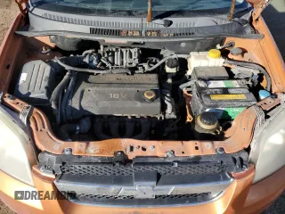 2007 Chevrolet Aveo LT z VIN KL1TG56637B116574, wystawiony jako Copart lot #43270765 z przebiegiem 267 587 mil mil oraz Szkoda całkowita • Salvage title. Historia ofert i sprzedaży dostępna na DreamBid. Obrazek 12.