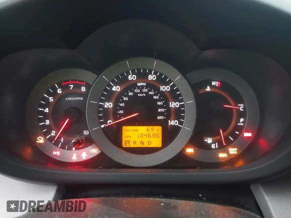 2008 Toyota RAV4 Limited with VIN JTMBD31V086071846, listed as a IAAI auction lot 42324666 with 134,696 mi miles and . Bid and sale history available at DreamBid. Image 7.