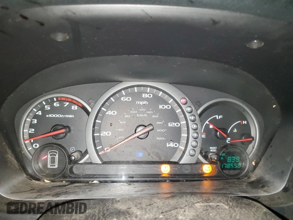 2005 Honda Pilot EX with VIN 5FNYF18415B066757, listed as a Copart auction lot 48412185 with 178,550 mi miles and Salvage Title. Bid and sale history available at DreamBid. Image 9.