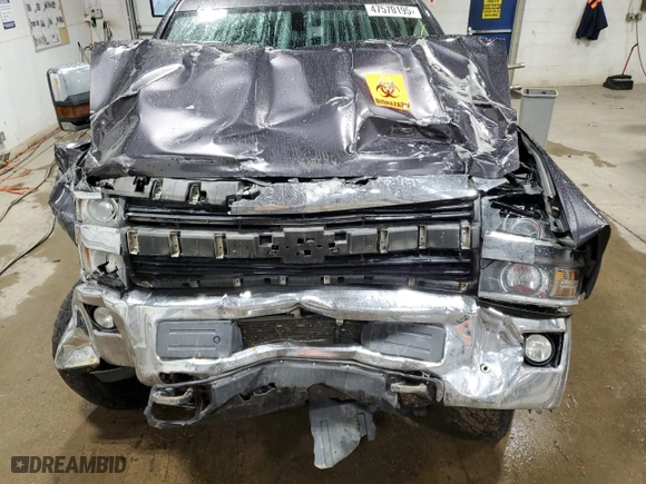 2015 Chevrolet Silverado 2500HD LTZ with VIN 1GC1KWE89FF579463, listed as a Copart auction lot 47570195 with 0 mi miles and Salvage Title. Bid and sale history available at carsss.com. Image 11.