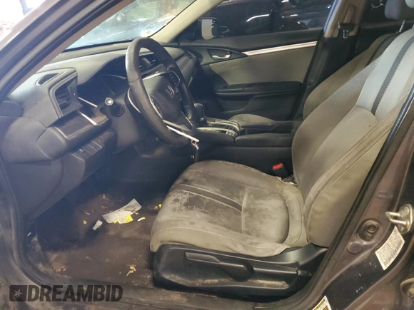 2016 Honda Civic Sedan EX with VIN 19XFC2F71GE039702, listed as a Copart auction lot 50177245 with 229,162 mi miles and Salvage Title. Bid and sale history available at carsss.com. Image 7.