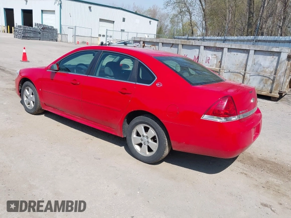 2009 Chevrolet Impala LT with VIN 2G1WT57K691141459, listed as a IAAI auction lot 42135111 with 205,418 mi miles and . Bid and sale history available at DreamBid. Image 3.