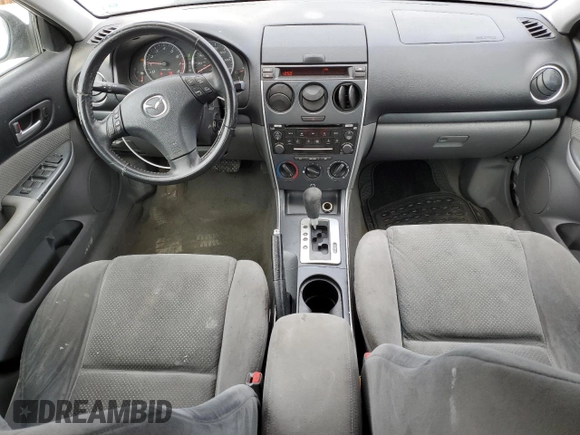 2008 Mazda 6 i Sport VE with VIN 1YVHP80C085M39490, listed as a Copart auction lot 47732845 with 155,571 mi miles and Clean Title. Bid and sale history available at carsss.com. Image 8.