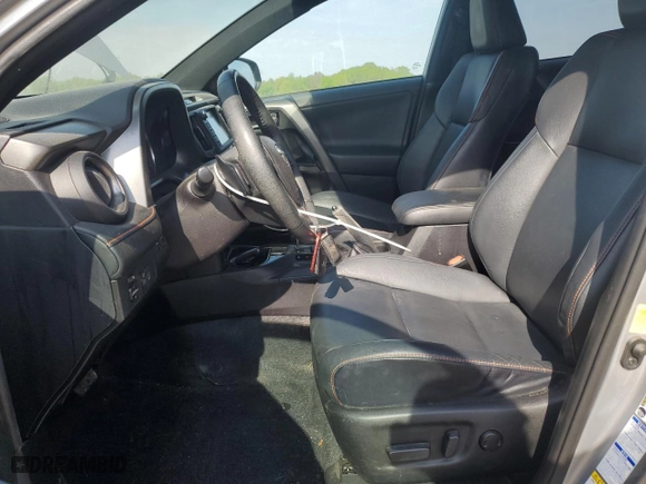 2017 Toyota RAV4 SE with VIN 2T3JFREV0HW683353, listed as a Copart auction lot 52175825 with 143,213 mi miles and Salvage Title. Bid and sale history available at carsss.com. Image 7.
