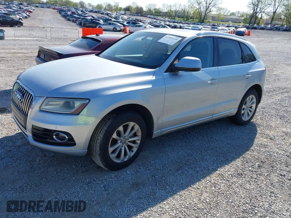 2013 Audi Q5 Premium Plus with VIN WA1LFAFP1DA085057, listed as a IAAI auction lot 41959939 with 204,931 mi miles and . Bid and sale history available at DreamBid. Image 2.