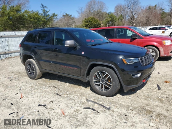 2021 Jeep Grand Cherokee Trailhawk with VIN 1C4RJFLG2MC566164, listed as a Copart auction lot 50009525 with 38,932 mi miles and Salvage Title. Bid and sale history available at carsss.com. Image 4.