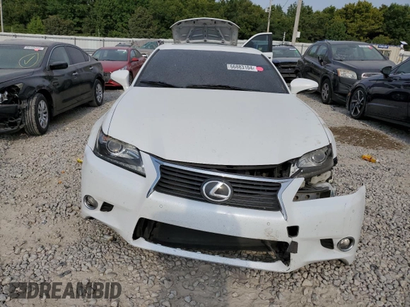 2015 Lexus GS 350 with VIN JTHBE1BL4FA013245, listed as a Copart auction lot 66883104 with 192,217 mi miles and Salvage Title. Bid and sale history available at DreamBid. Image 5.