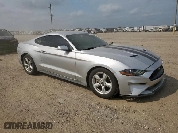 2019 Ford Mustang EcoBoost with VIN 1FA6P8TH8K5180488, listed as a Copart auction lot 57517845 with 105,776 mi miles and Salvage title. Bid and sale history available at DreamBid. Image 4.