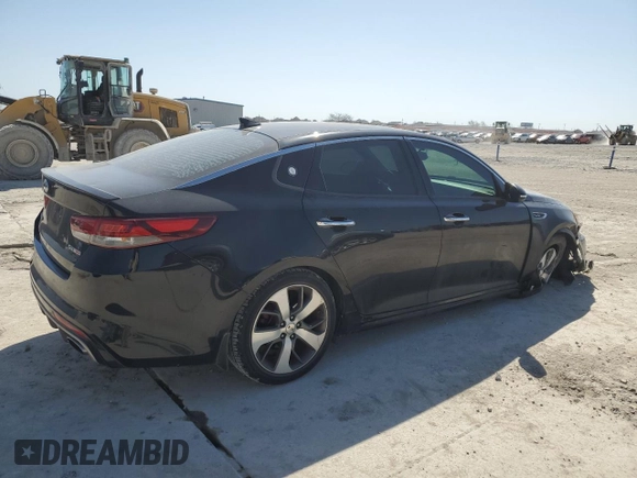 2017 Kia Optima SX with VIN 5XXGW4L24HG152696, listed as a Copart auction lot 48840895 with 136,861 mi miles and Salvage title. Bid and sale history available at DreamBid. Image 3.