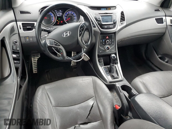 2014 Hyundai Elantra Sport с VIN KMHDH4AHXEU173851, выставлен на аукционе Copart как лот 58183745 с пробегом 182 674 миль миль и Списание • Salvage title. История ставок и продаж доступна на DreamBid. Изображение 8.