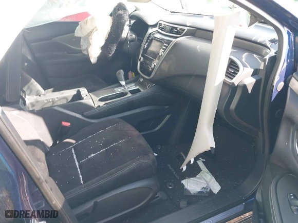 2019 Nissan Murano S with VIN 5N1AZ2MS7KN130263, listed as a IAAI auction lot 41550611 with 1 mi miles. Bid and sale history available at carsss.com. Image 5.