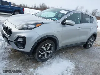 2020 Kia Sportage LX with VIN KNDPMCAC2L7826907, listed as a IAAI auction lot 41543317 with 46,798 mi miles. Bid and sale history available at carsss.com. Image 16.