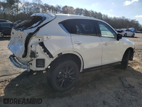 2024 Mazda CX-5 2.5 Carbon Turbo with VIN JM3KFBAY7R0378845, listed as a Copart auction lot 49229395 with 15,031 mi miles and Salvage Title. Bid and sale history available at carsss.com. Image 3.