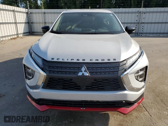 2023 Mitsubishi Eclipse Cross LE with VIN JA4ATVAA6PZ044262, listed as a Copart auction lot 57386495 with 17,663 mi miles and Salvage title. Bid and sale history available at DreamBid. Image 5.