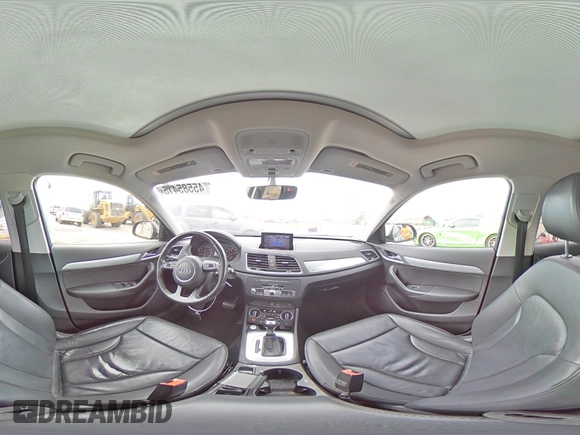 2016 Audi Q3 Premium Plus with VIN WA1EFCFS5GR000591, listed as a Copart auction lot 45585415 with 87,303 mi miles and Salvage title. Bid and sale history available at DreamBid. Image 13.