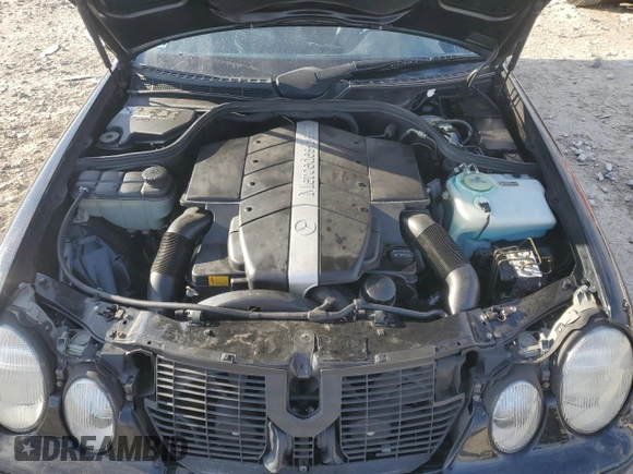 2002 Mercedes-Benz CLK 320/430 with VIN WDBLJ70G22F196277, listed as a Copart auction lot 50500145 with Not Provided miles and Clean Title. Bid and sale history available at DreamBid. Image 12.