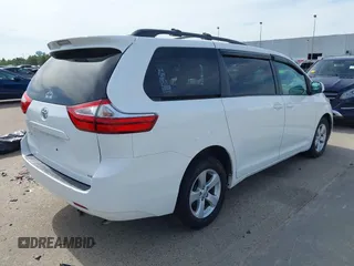 2016 Toyota Sienna LE AAS with VIN 5TDKK3DC0GS707292, listed as a IAAI auction lot 42266246 with 191,527 mi miles and . Bid and sale history available at DreamBid. Image 4.