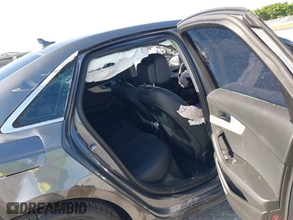 2017 Audi A4 Premium Plus with VIN WAUENAF4XHN038242, listed as a IAAI auction lot 42630736 with 128,823 mi miles and . Bid and sale history available at DreamBid. Image 8.