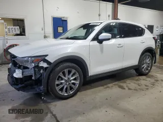 2020 Mazda CX-5 Grand Touring with VIN JM3KFBDM6L1759399, listed as a Copart auction lot 57032505 with 44,417 mi miles and Salvage title. Bid and sale history available at DreamBid. Image 1.