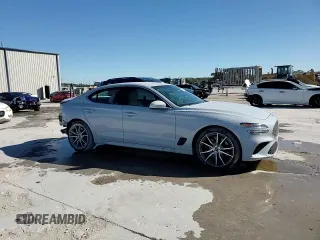 2022 Genesis G70 3.3T with VIN KMTG54TE8NU100556, listed as a Copart auction lot 82680694 with 42,679 mi miles and Salvage Title. Bid and sale history available at carsss.com. Image 14.
