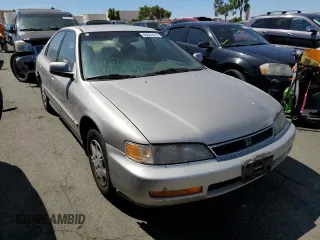 1997 Honda Accord Value with VIN 1HGCD5683VA171467, listed as a Copart auction lot 66351414 with 350,770 mi miles and Salvage Title. Bid and sale history available at carsss.com. Image 4.