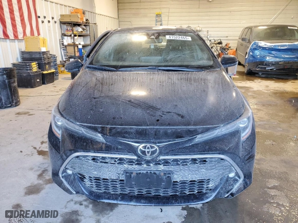 2021 Toyota Corolla Hatchback XSE with VIN JTNA4MBE0M3107347, listed as a Copart auction lot 41522465 with 25,947 mi miles and Salvage Title. Bid and sale history available at carsss.com. Image 5.