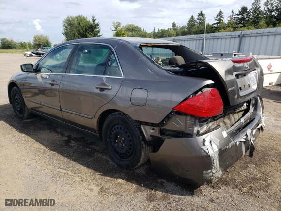 2007 Honda Accord Sdn EX with VIN 1HGCM557X7A802582, listed as a Copart auction lot 68420284 with 292,286 mi miles and Salvage Title. Bid and sale history available at carsss.com. Image 2.