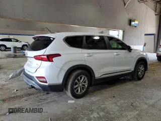 2019 Hyundai Santa Fe SE z VIN 5NMS2CAD4KH115371, wystawiony jako Copart lot #59180895 z przebiegiem 127 444 mil mil oraz Szkoda całkowita • Salvage title. Historia ofert i sprzedaży dostępna na DreamBid. Obrazek 3.