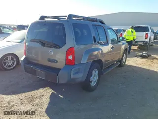 2005 Nissan Xterra S with VIN 5N1AN08U65C610855, listed as a IAAI auction lot 41844732 with 209,939 mi miles. Bid and sale history available at carsss.com. Image 4.