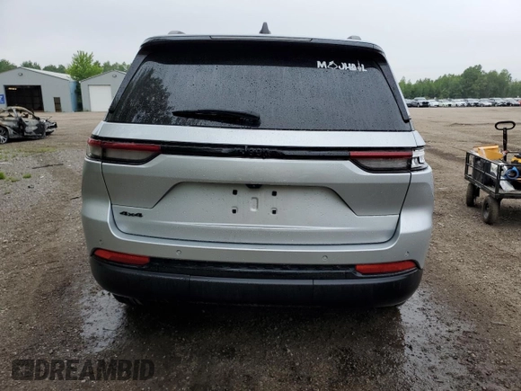2024 Jeep Grand Cherokee Altitude X with VIN 1C4RJHAG2RC145079, listed as a Copart auction lot 58217615 with 8,135 mi miles and Salvage title. Bid and sale history available at DreamBid. Image 6.
