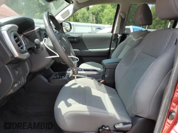 2022 Toyota Tacoma SR with VIN 3TYAX5GN5NT050626, listed as a Copart auction lot 60263535 with 40,950 mi miles and Salvage title. Bid and sale history available at DreamBid. Image 7.
