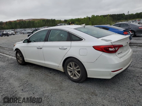 2017 Hyundai Sonata 2.4L with VIN 5NPE24AF3HH523795, listed as a Copart auction lot 51912375 with 90,141 mi miles and Salvage Title. Bid and sale history available at DreamBid. Image 2.