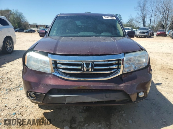 2013 Honda Pilot EX-L with VIN 5FNYF3H57DB018103, listed as a Copart auction lot 50293905 with 168,833 mi miles and Salvage Title. Bid and sale history available at carsss.com. Image 5.