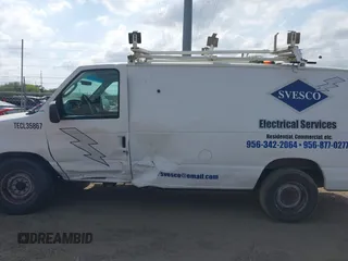 2008 Ford Econoline Cargo Commercial with VIN 1FTNE24L08DA86051, listed as a IAAI auction lot 42040533 with Not Provided miles and . Bid and sale history available at carsss.com. Image 14.