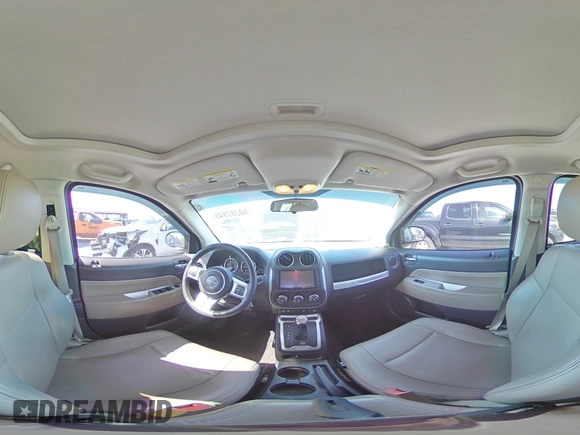 2015 Jeep Compass High Altitude Edition with VIN 1C4NJCEA7FD296139, listed as a Copart auction lot 50287945 with 65,900 mi miles and Salvage Title. Bid and sale history available at carsss.com. Image 14.