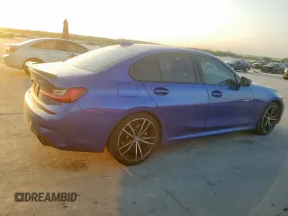 2021 BMW 3 Series 330i z VIN 3MW5R1J08M8B56862, wystawiony jako Copart lot #52976585 z przebiegiem 41 867 mil mil oraz Czysty tytuł • Clean title. Historia ofert i sprzedaży dostępna na DreamBid. Obrazek 3.